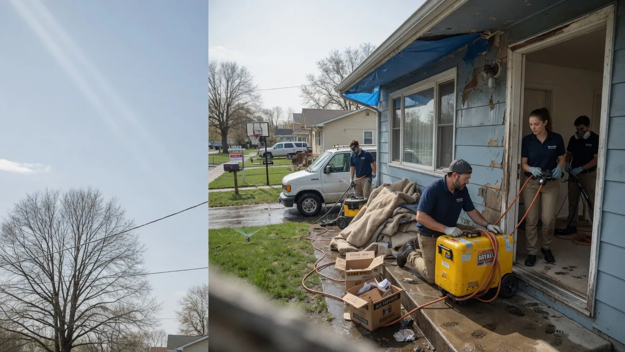 Basement Flood Cleanup in Almena, WI near me